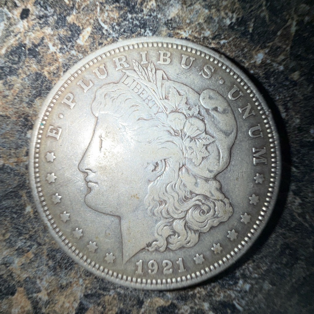 1921 Silver Morgan Dollar